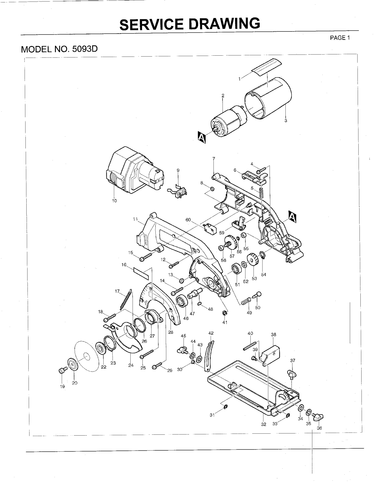 Makita 5093D User Manual