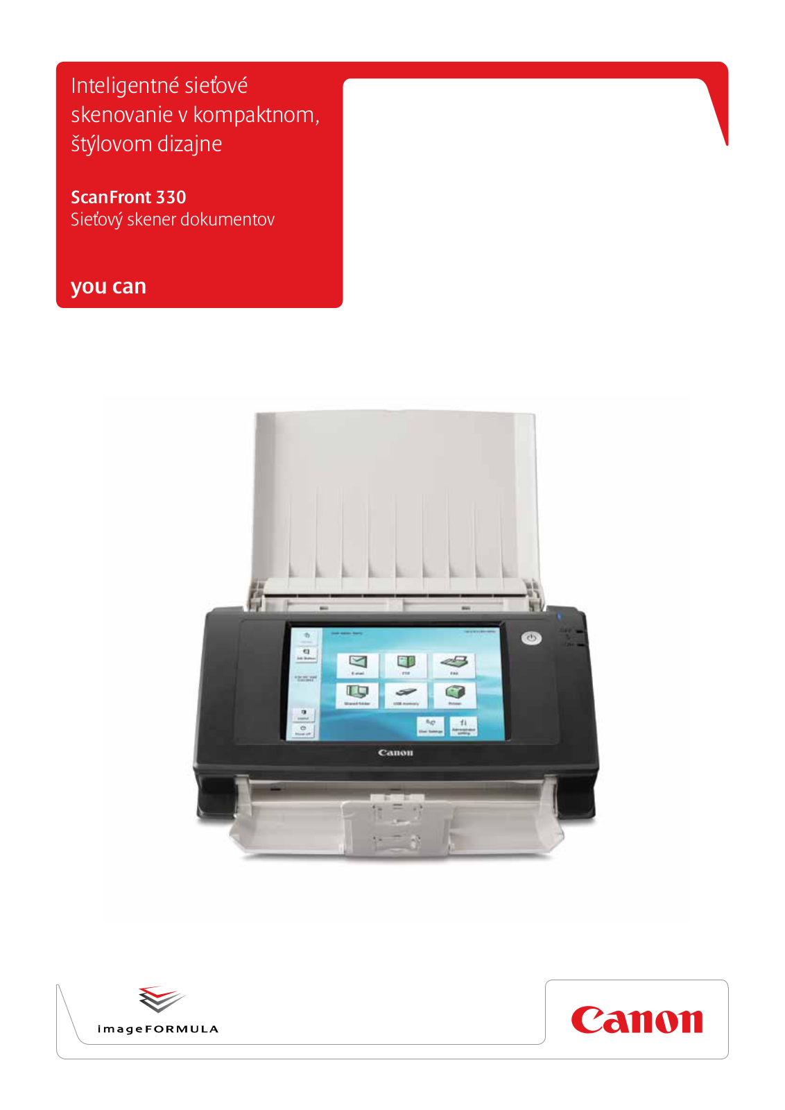 Canon SCANFRONT 330 BROCHURE