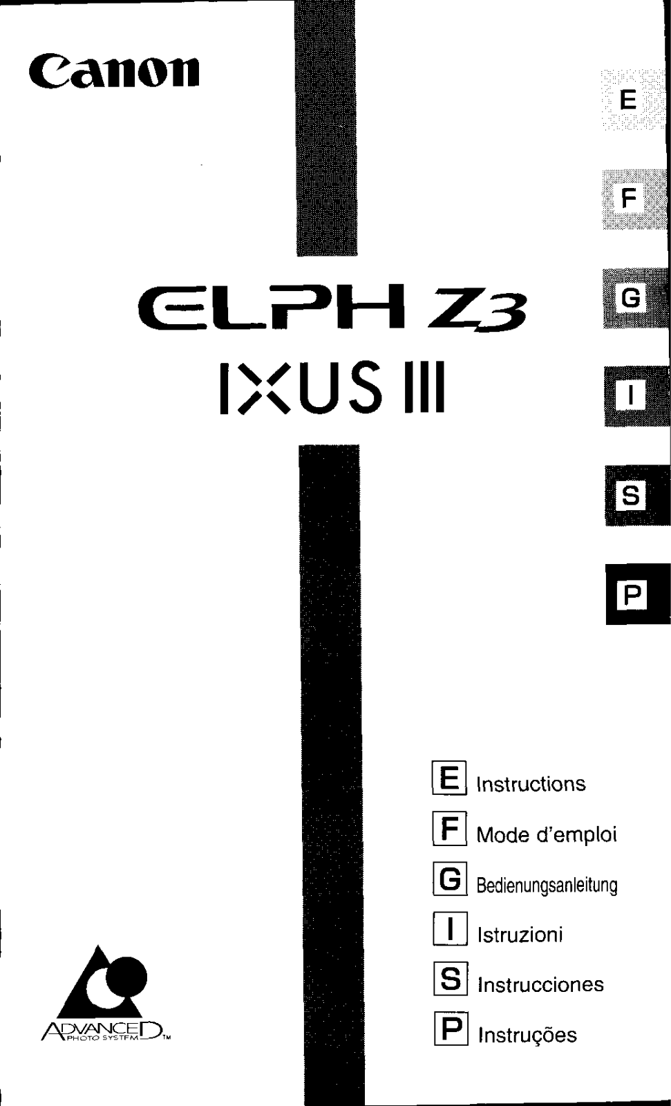 Canon Z3 User Manual