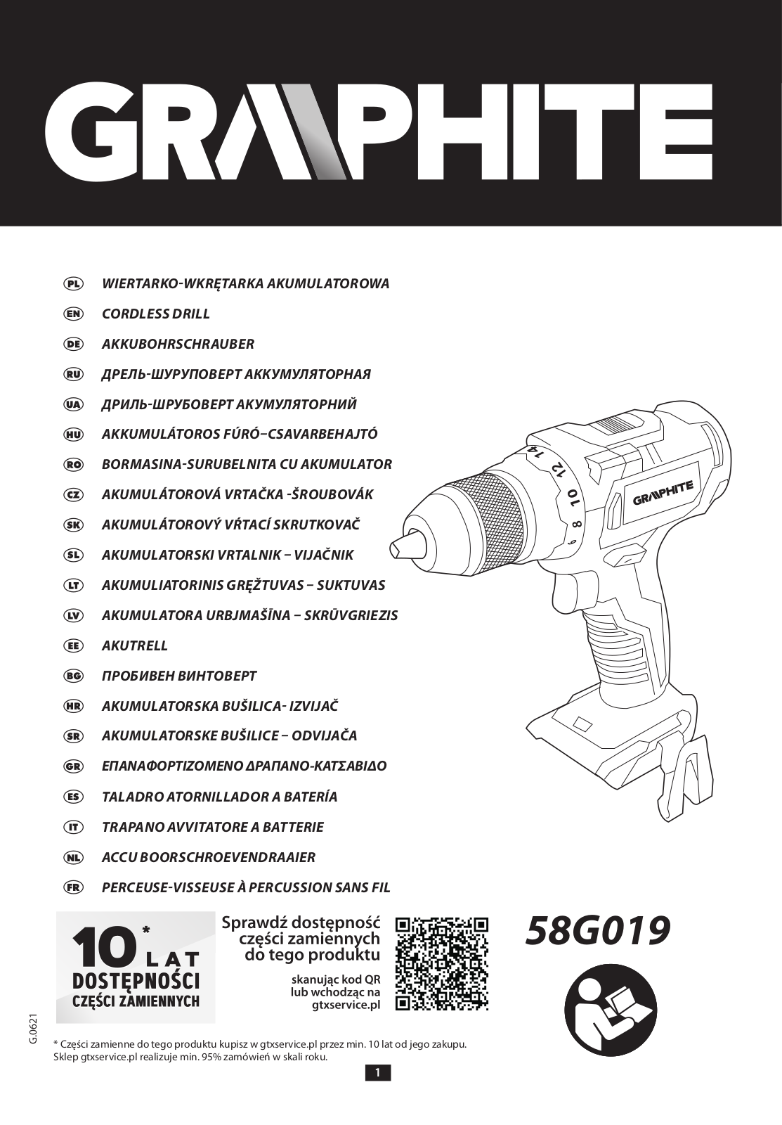 GRAPHITE 58G019 Energy+ User guide - ManualMachine.com