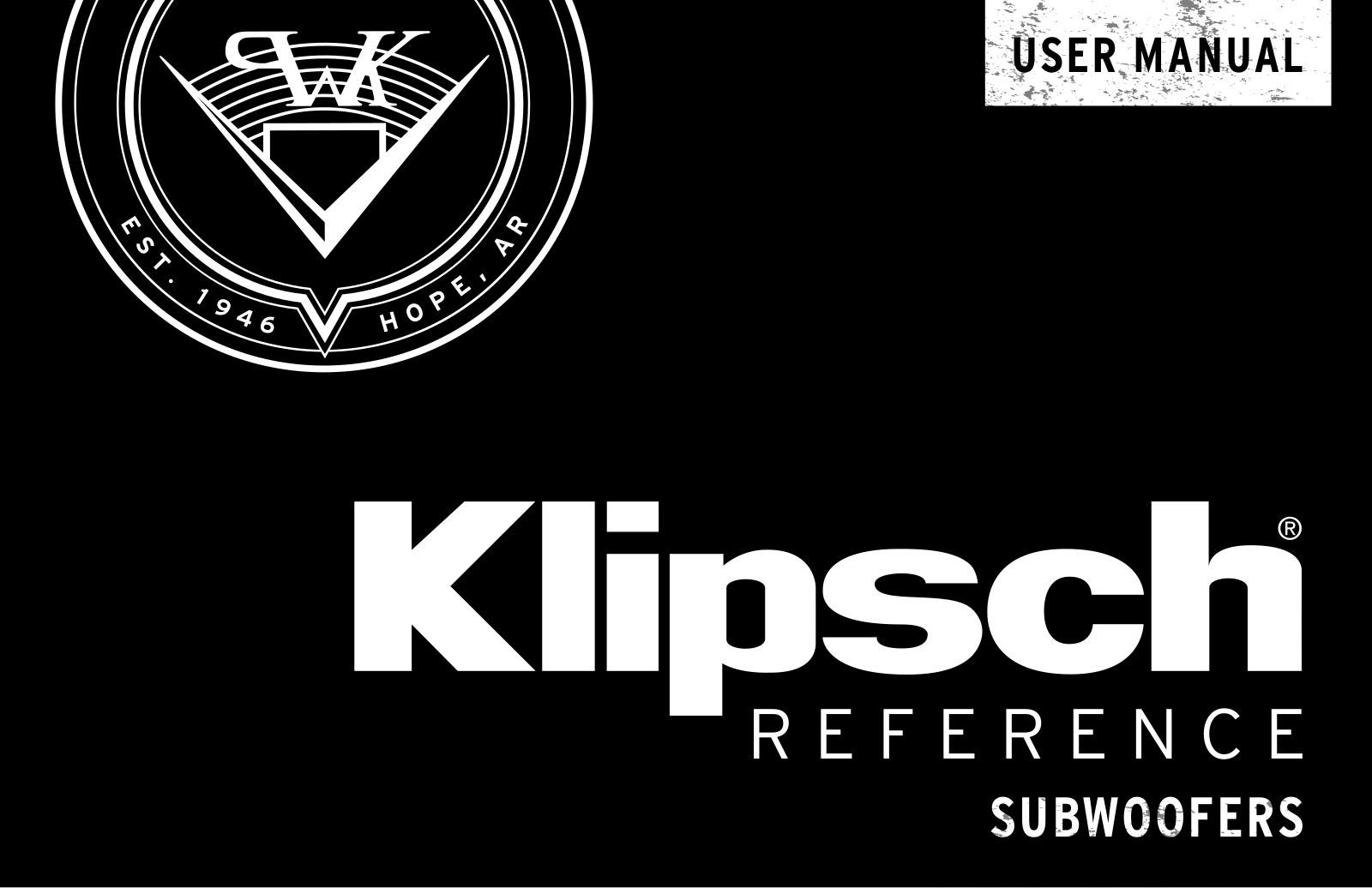 Klipsch R-8SW, R-10SW, R-12SW User Manual