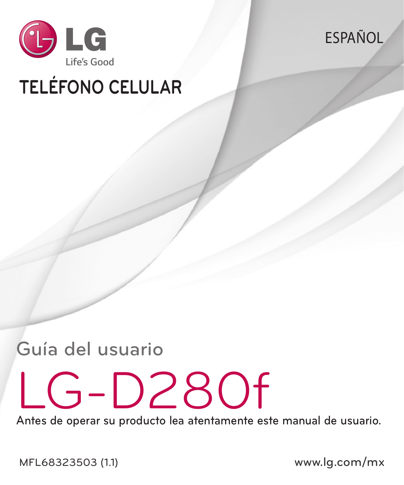 LG LGD280F Owner's Manual