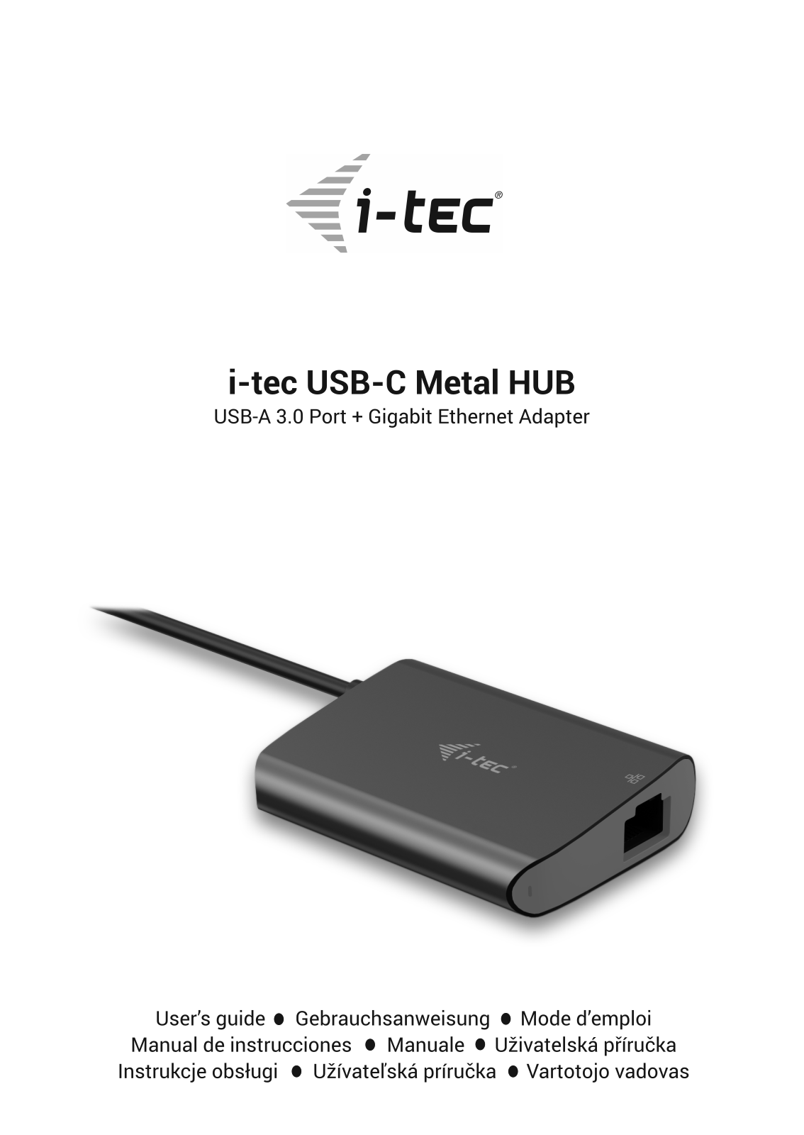 i-tec C31METALANHUB User Manual