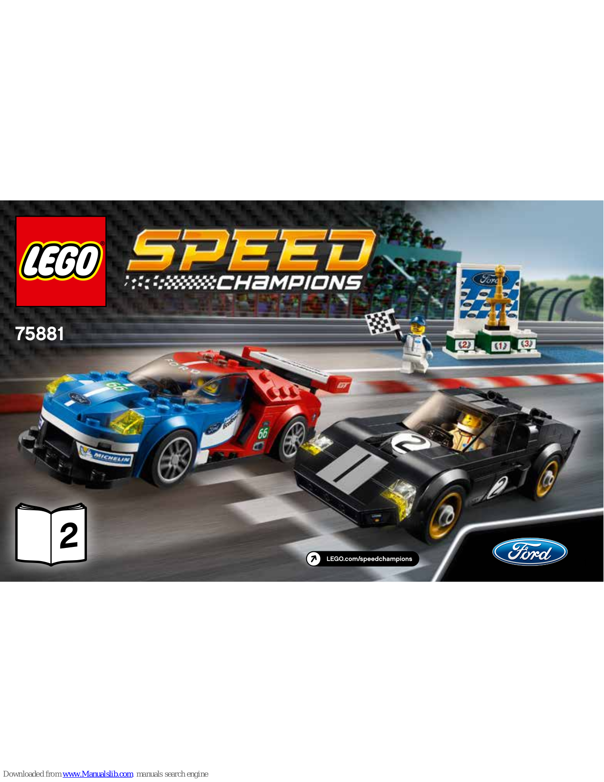 LEGO SPEED CHAMPIONS 75881 Instructions Manual