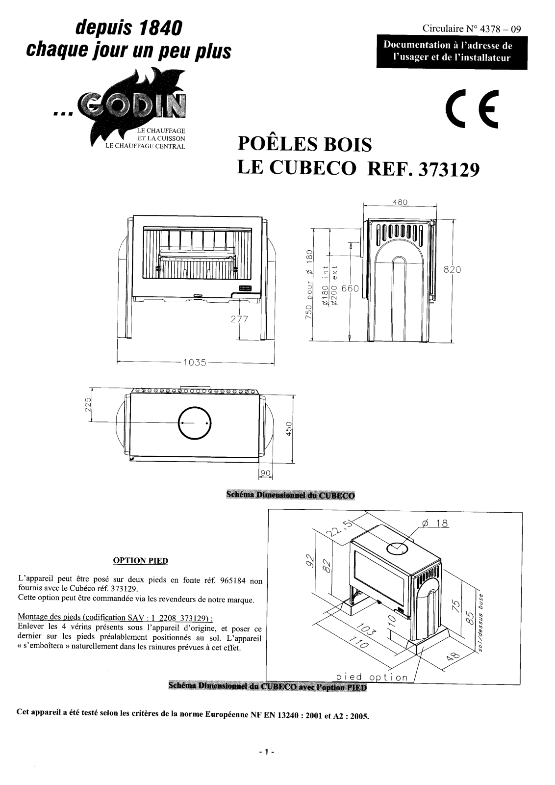 GODIN 373129 User Manual - ManualMachine.com