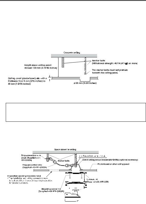 Panasonic AW-EU4KG, AW-EU4WG Operating Manual