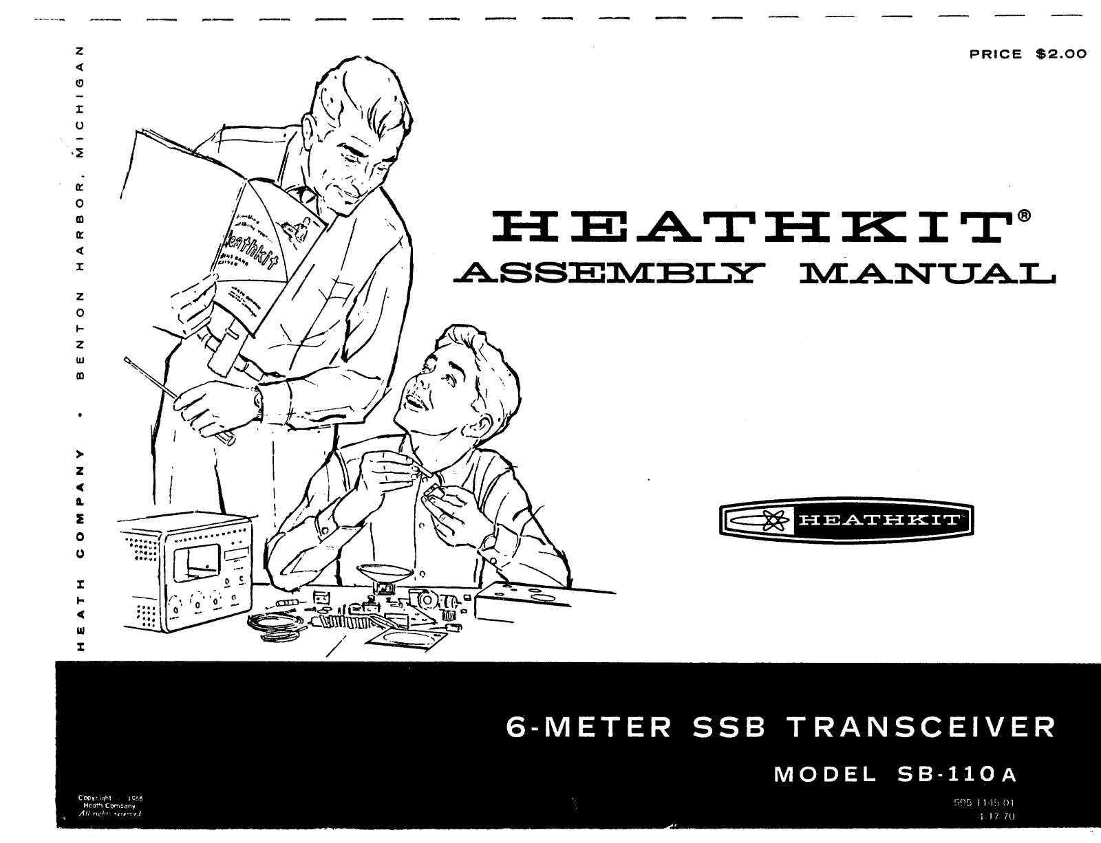 Heathkit SB-110 A Assembly Manual