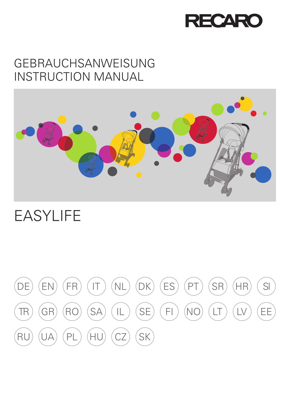 Recaro EASYLIFE User Manual