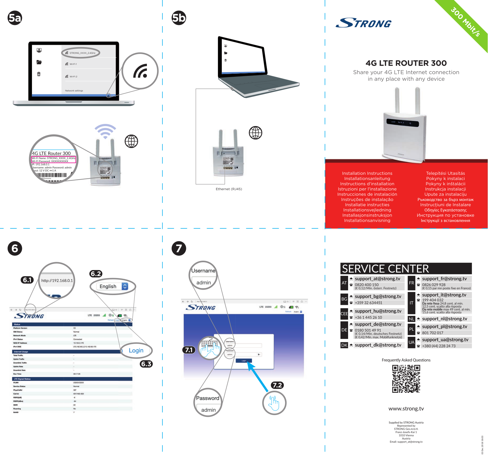 Strong 4G LTE Router 300 Quick guide