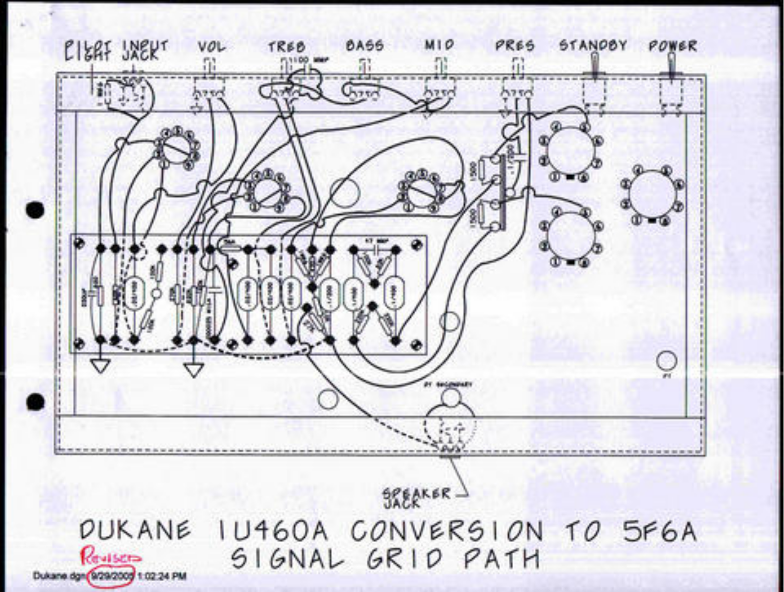 Dukane 1u460a schematic