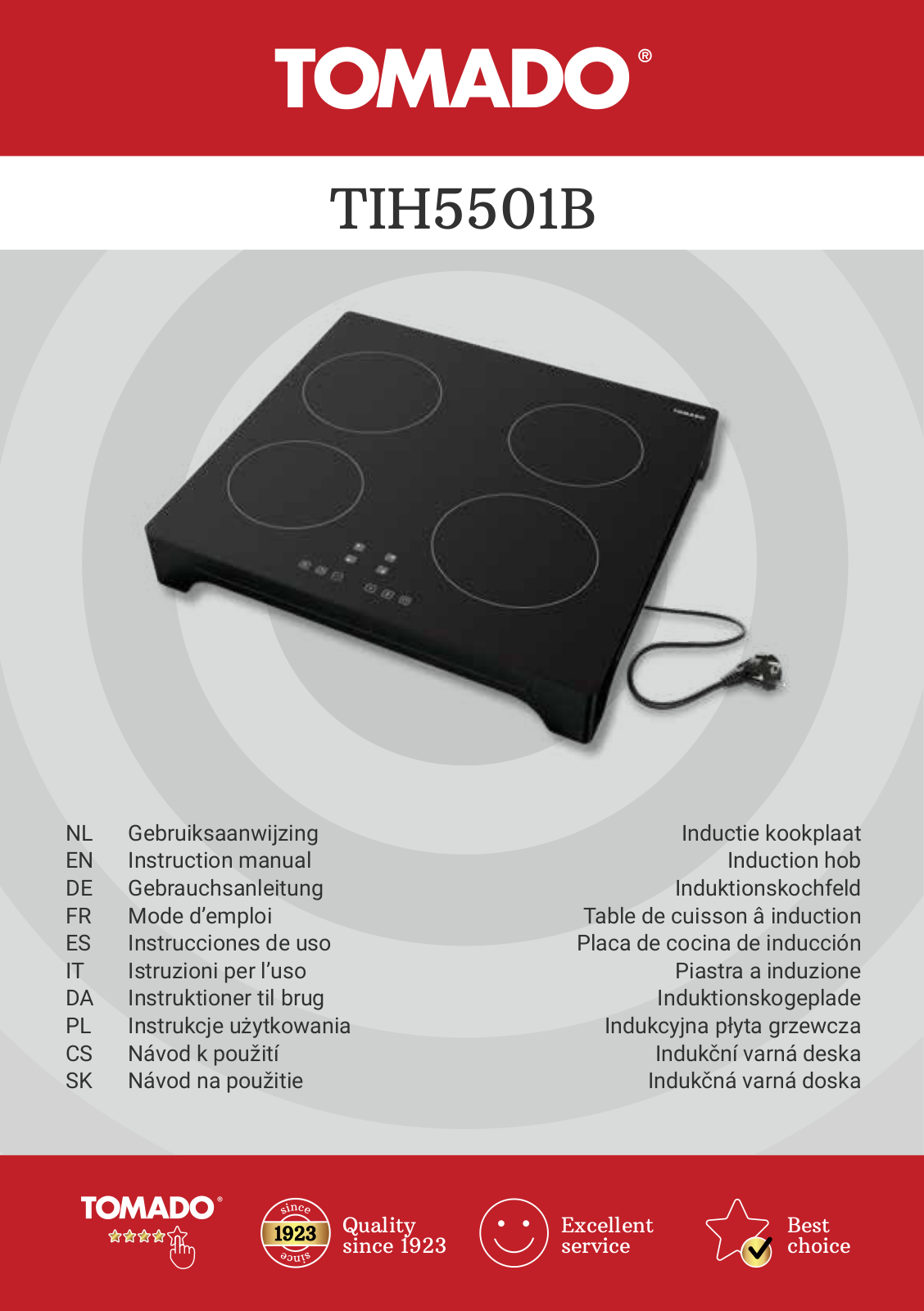 Tomado TIH5501B User guide - ManualMachine.com
