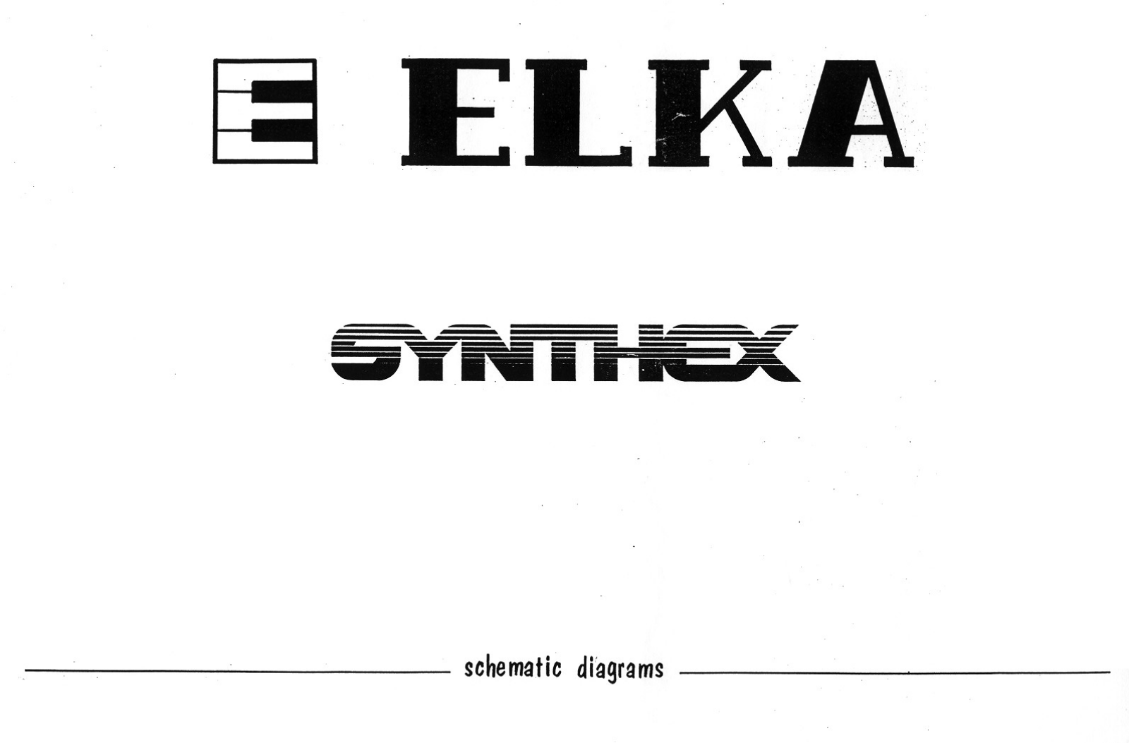 ELKA SYNTHEX SCHEMATIC