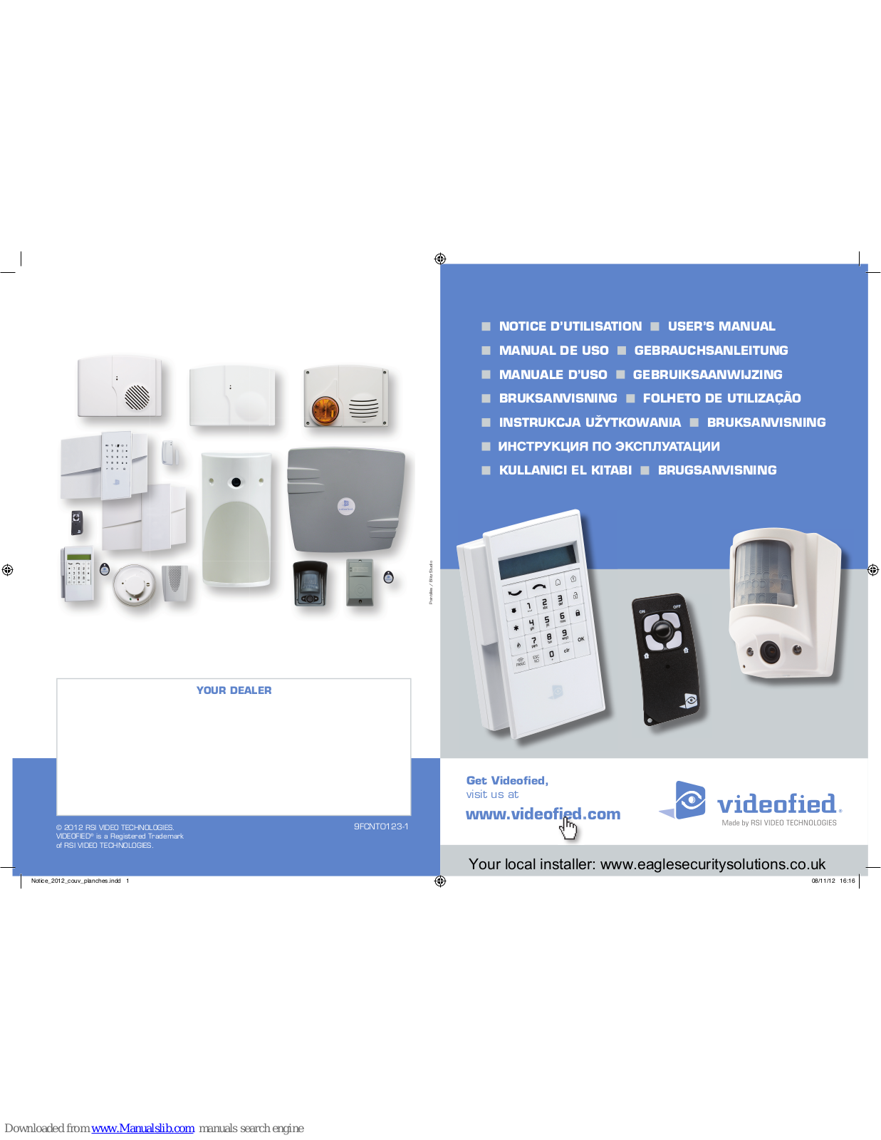 Videofied XT series User Manual