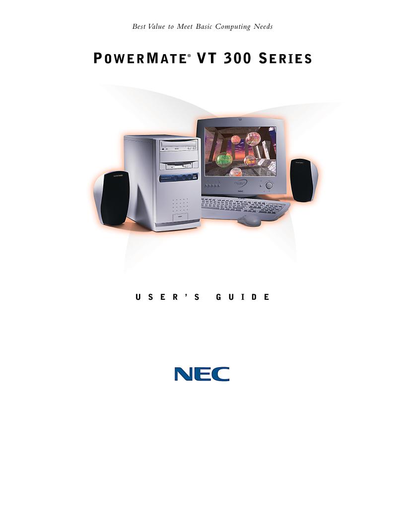NEC T3415 User Manual
