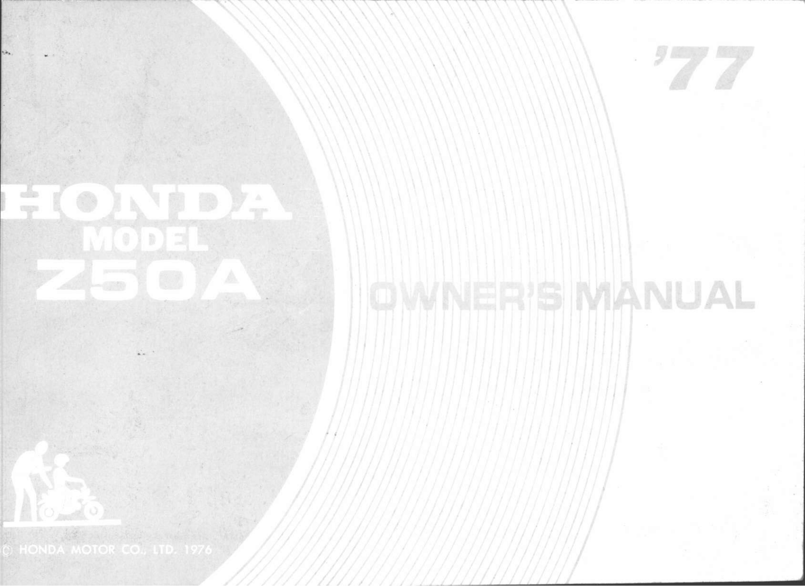 Honda Z50A 1976 Owner's Manual