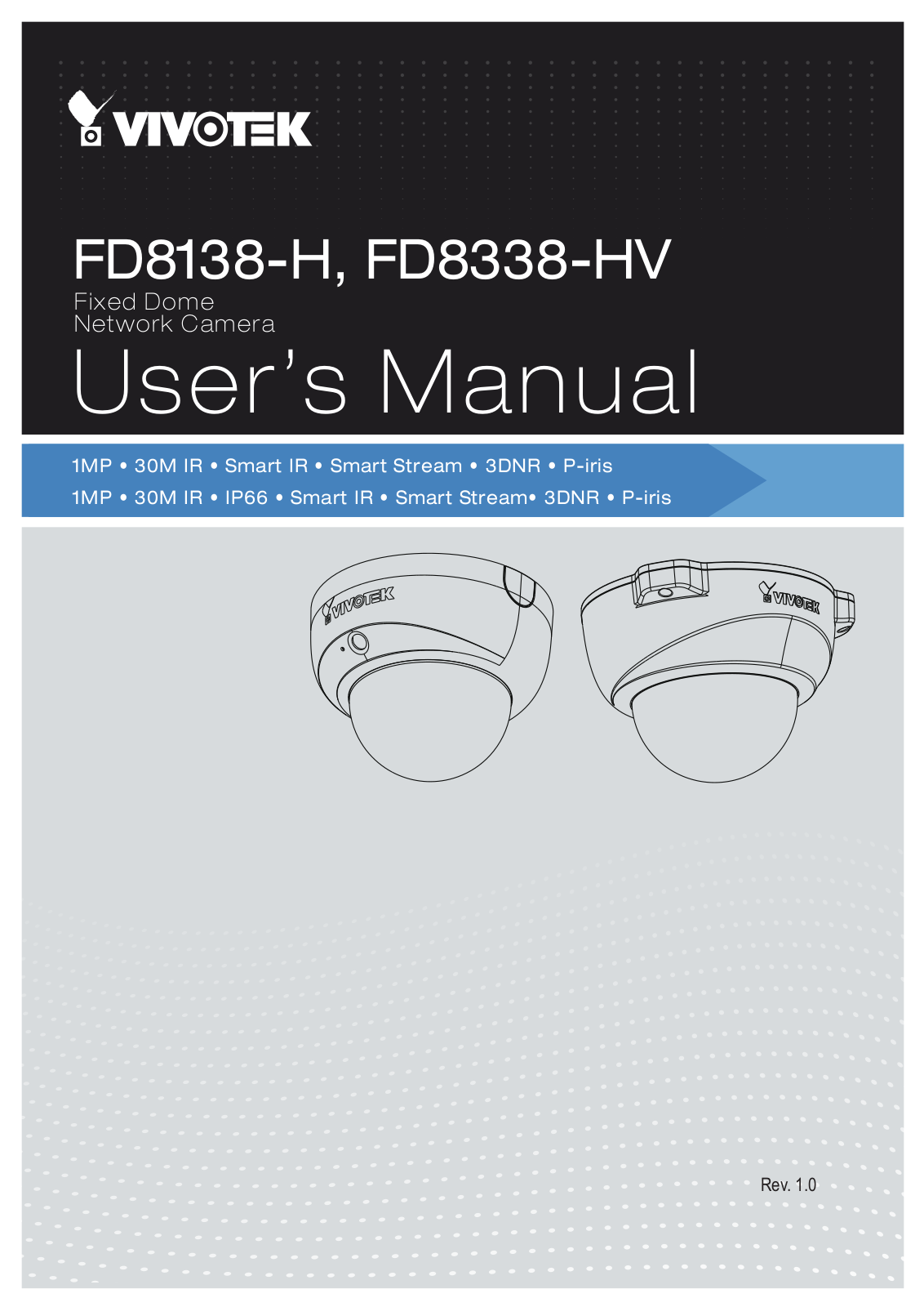 Vivotek FD8338-HV, FD8138-H User Manual