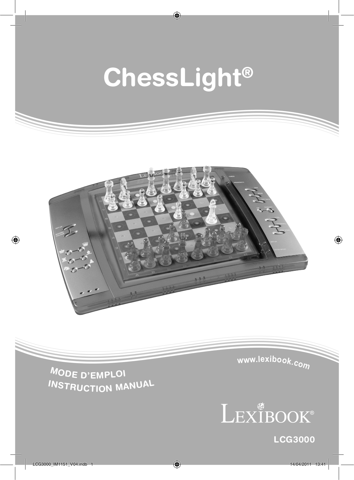 Lexibook LCG3000 User Manual