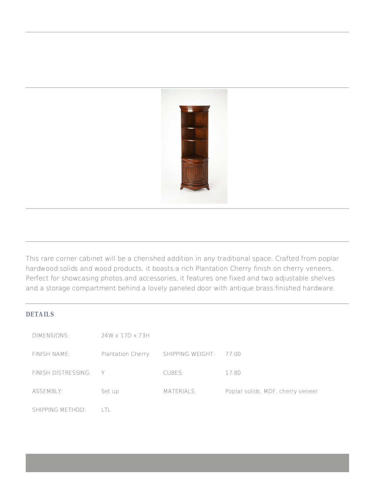 Fleur De Lis Living FDLL5004 Specifications - ManualMachine.com
