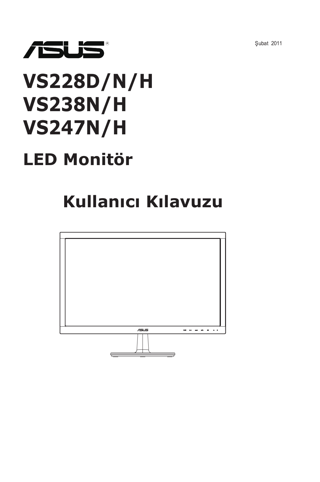 Asus VS238N, VS238, VS247H, VS247N, VS228N User Manual