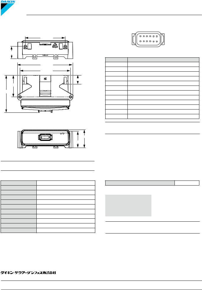 Danfoss IOX012-110 Data sheet