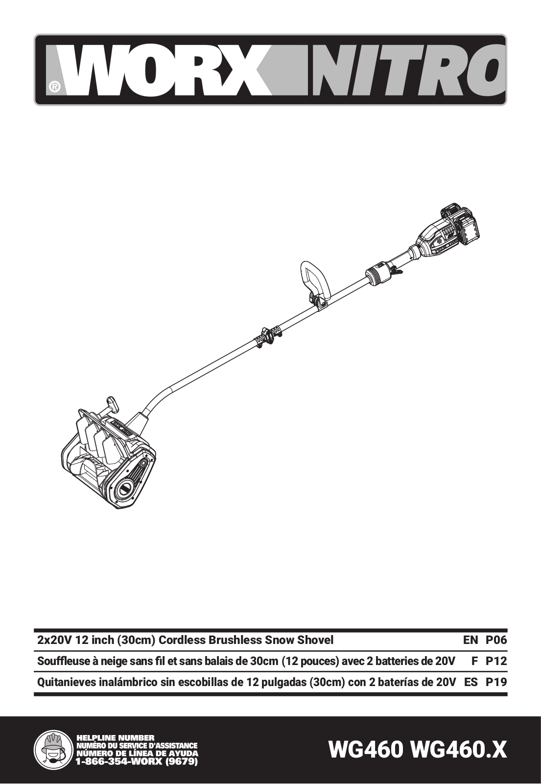 Worx WG460, WG460.X User guide - ManualMachine.com
