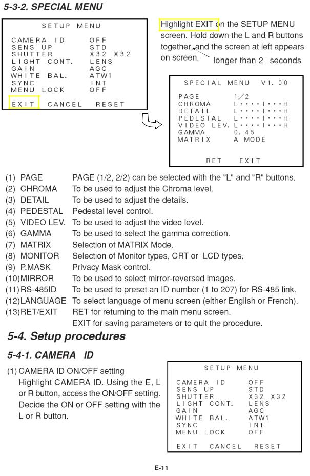 Ikegami ICD-879P, ICD-879 User Manual