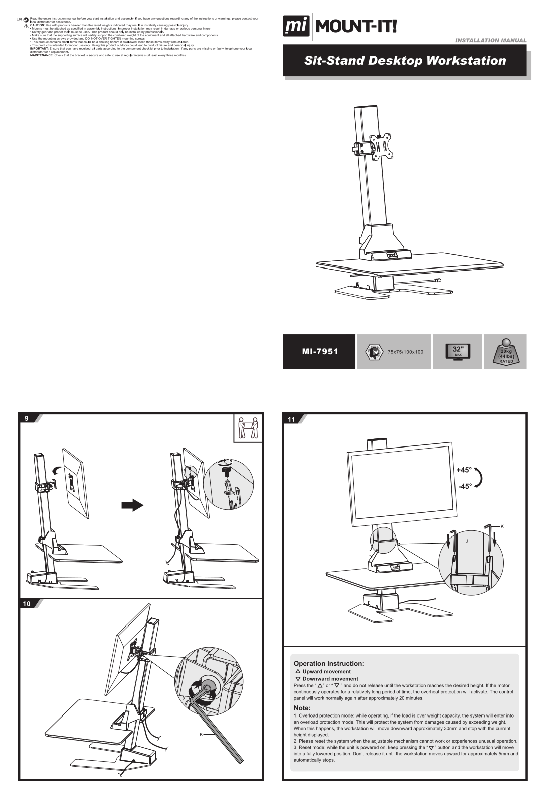 Mi 7951 Installation Manual