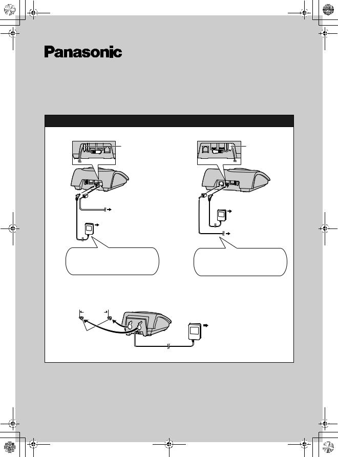 Panasonic KX-TG8072PD, KX-TG8090PD, KX-TG8070PD Quick guide