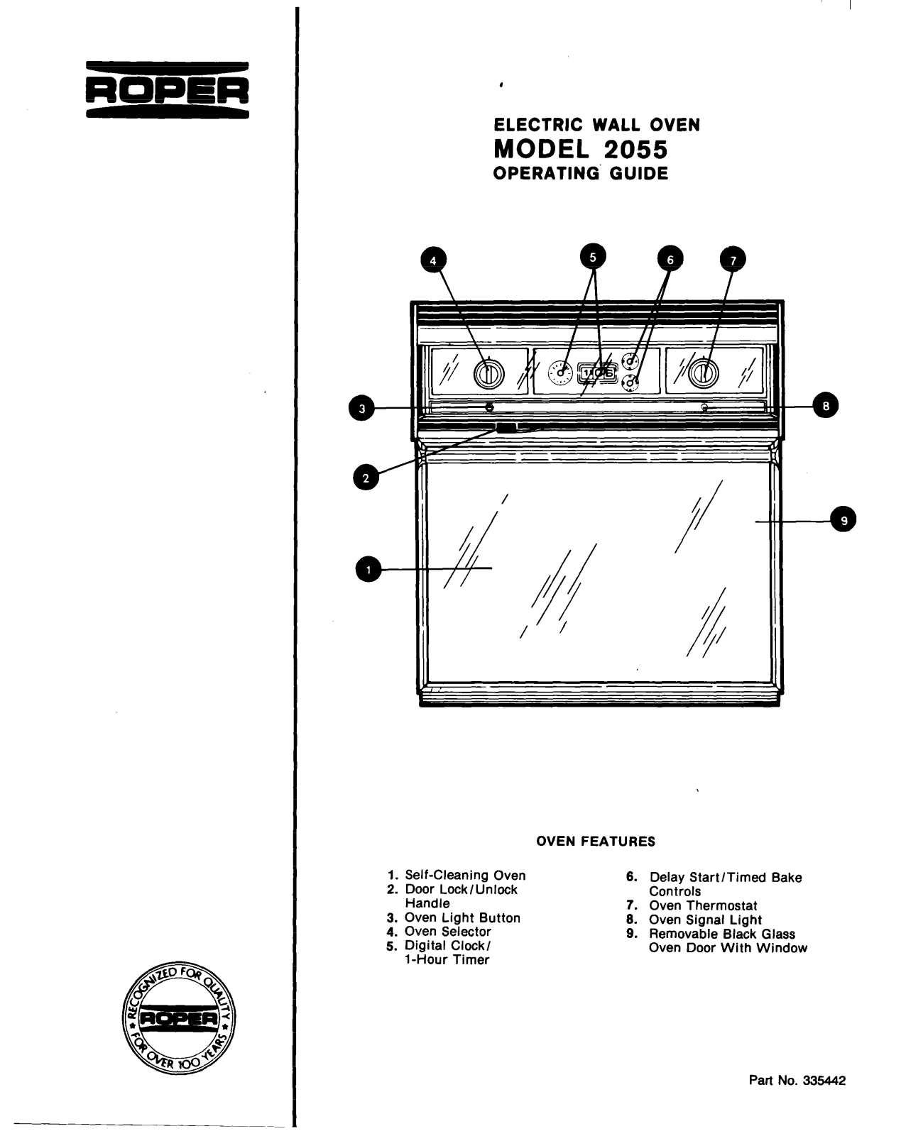 Roper 2055 Owner's Manual - ManualMachine.com