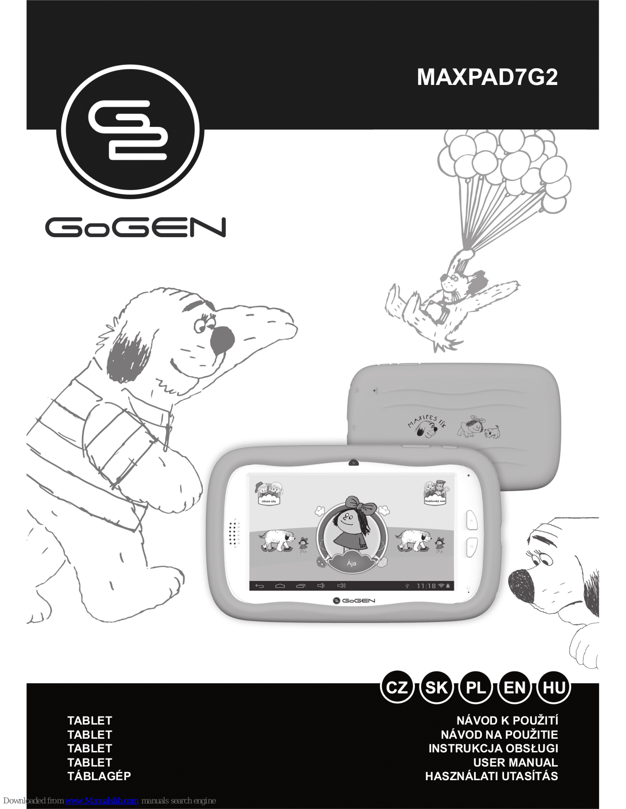 Gogen MAXPAD7G3, MAXPAD7G4 User Manual