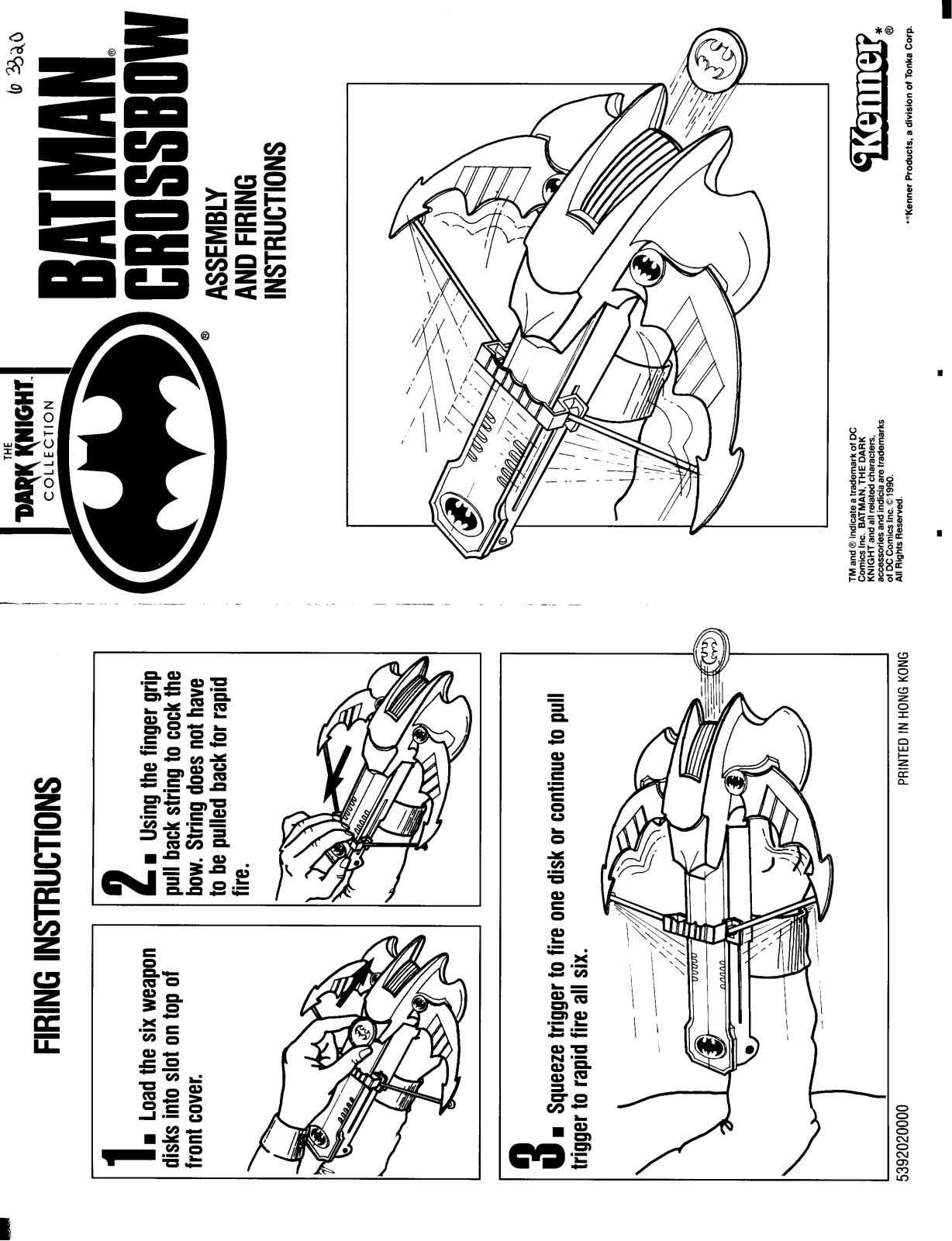 HASBRO Batman - Crossbow User Manual