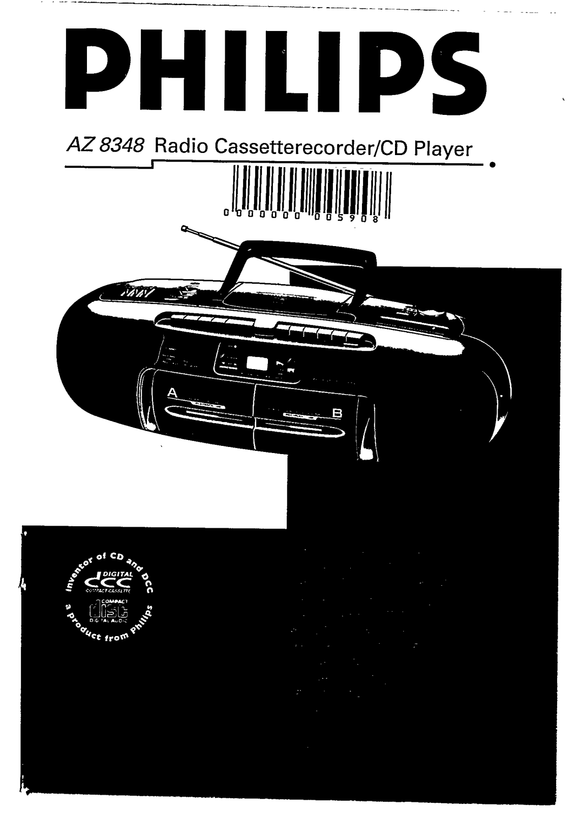 Philips AZ8348/00 User Manual