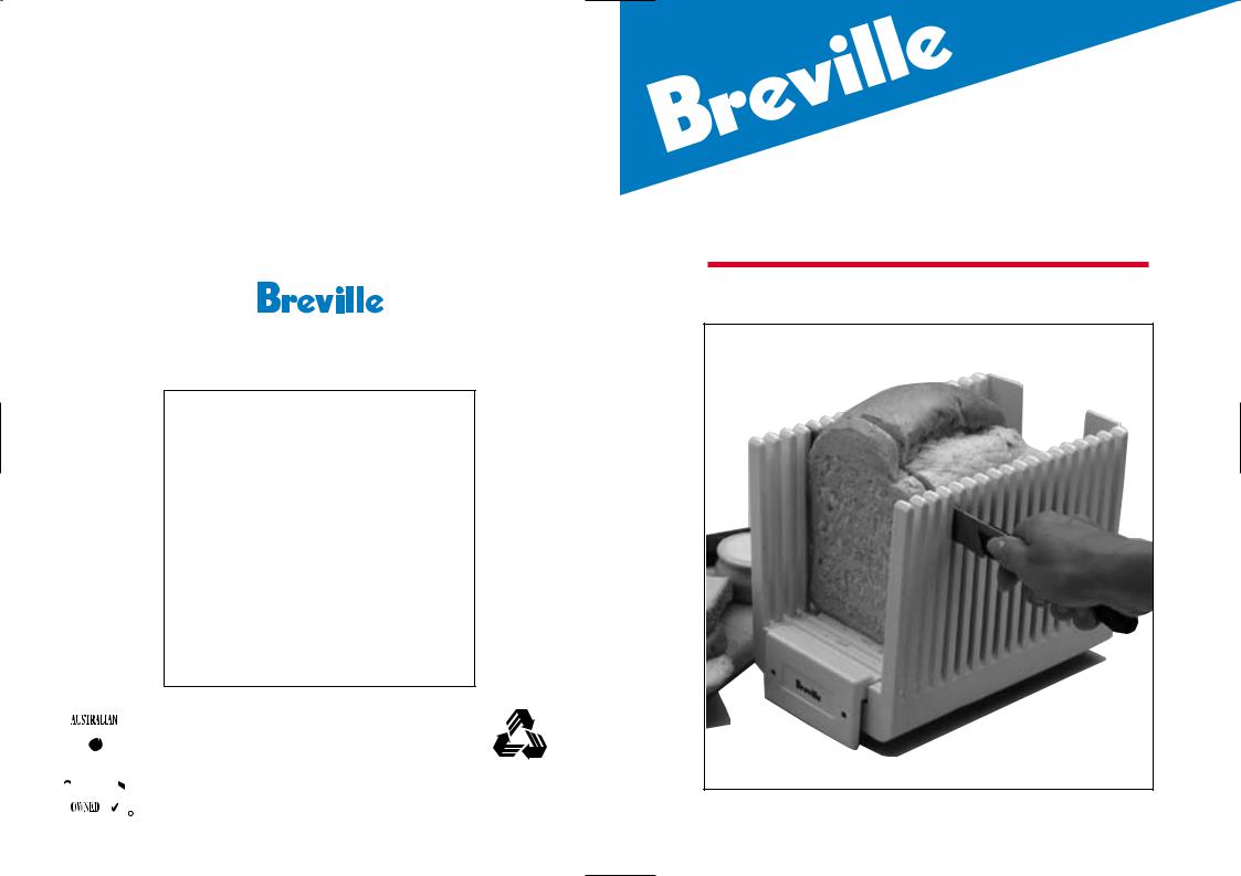 Breville BS1 User Manual