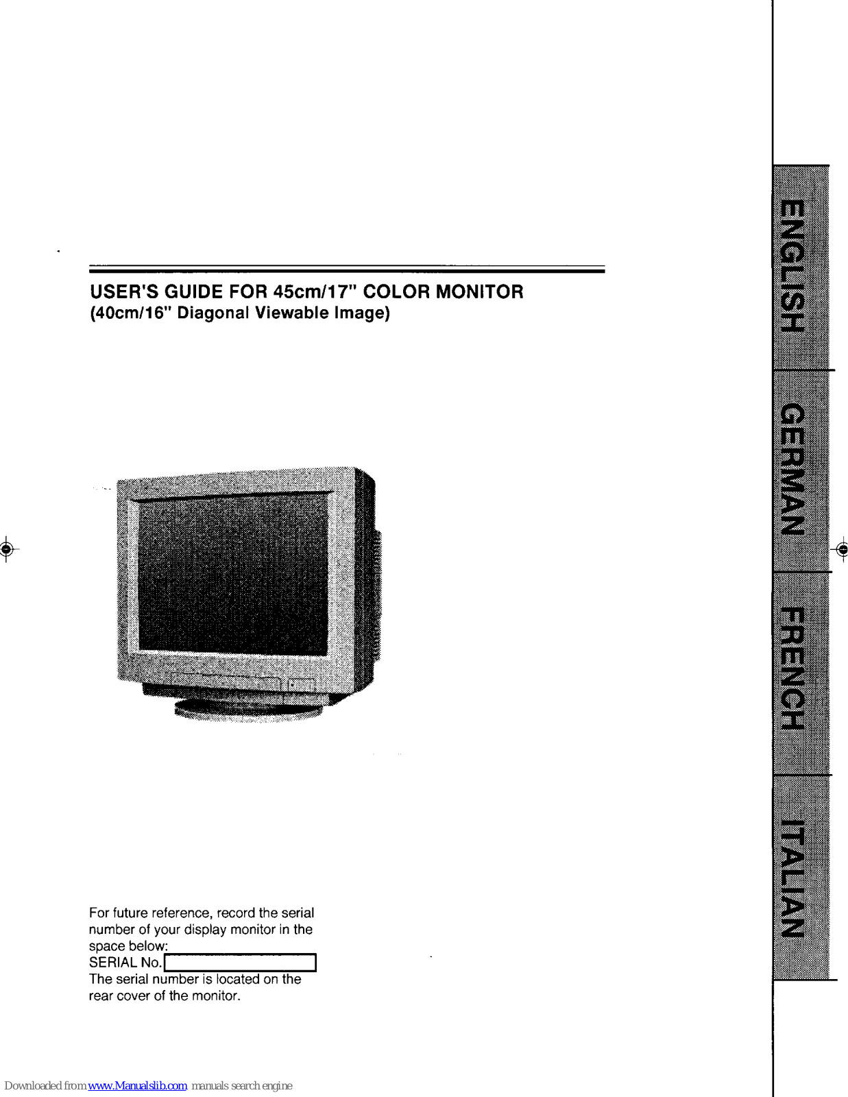 Mitsubishi Electric TFV6708SKHKW, TFV8705SKHKW User Manual