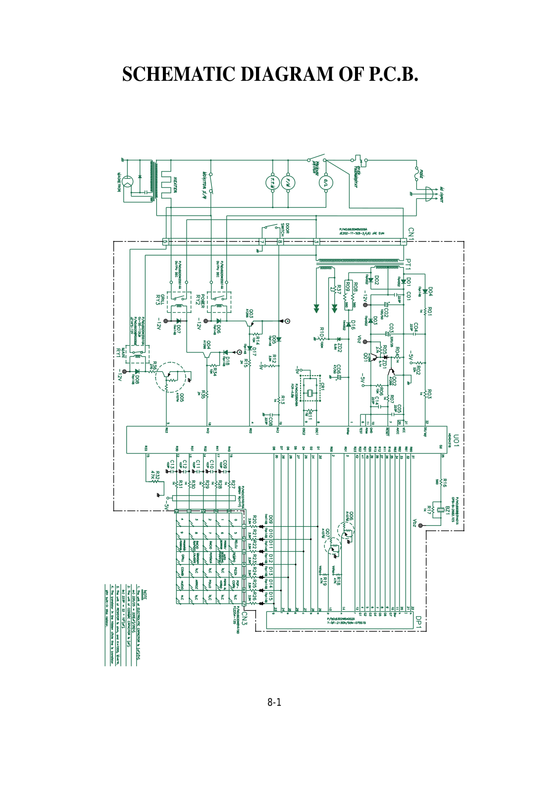 LG MB-307 Service Manual