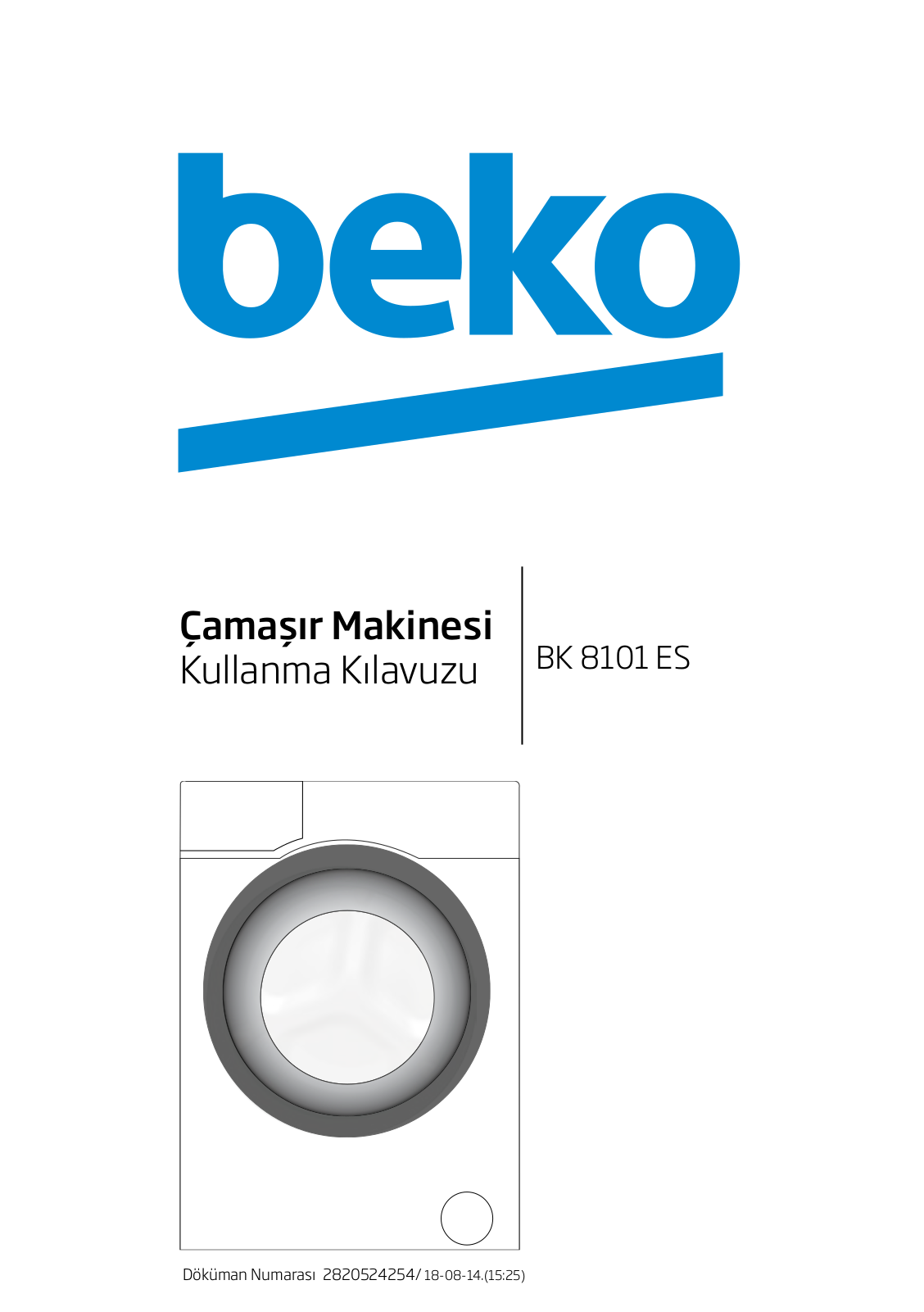 Beko BK 8101 ES User manual