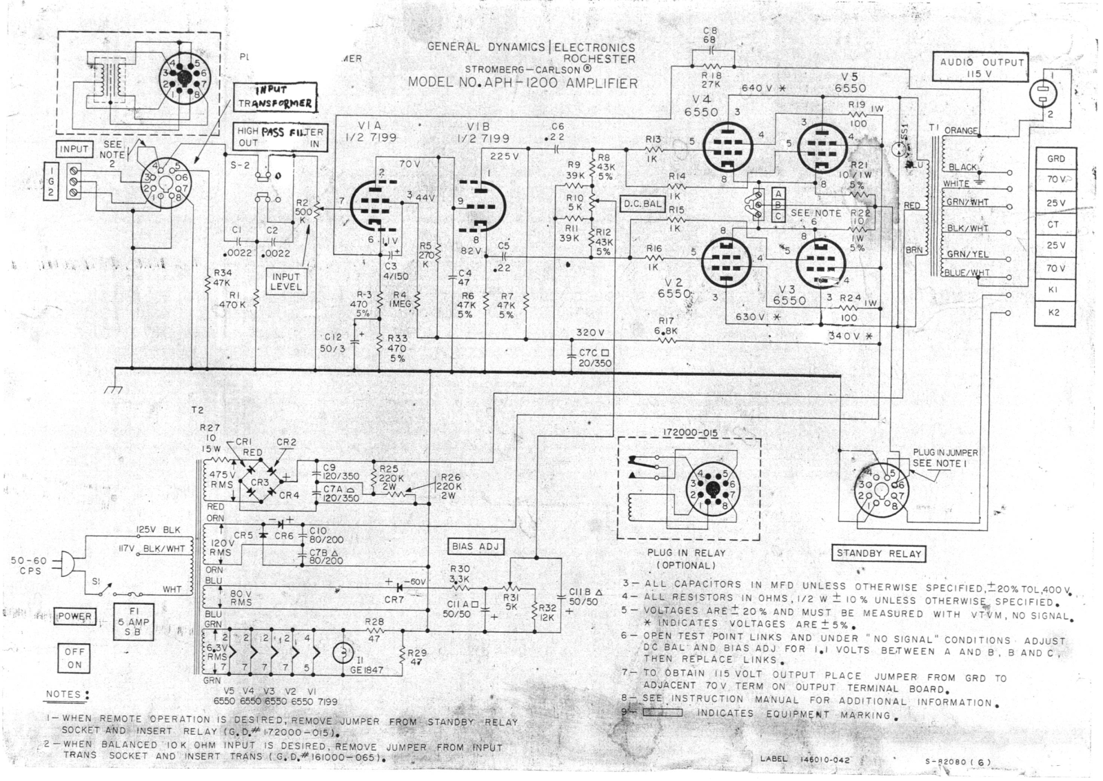 Stromberg Carlson aph1200 schematic