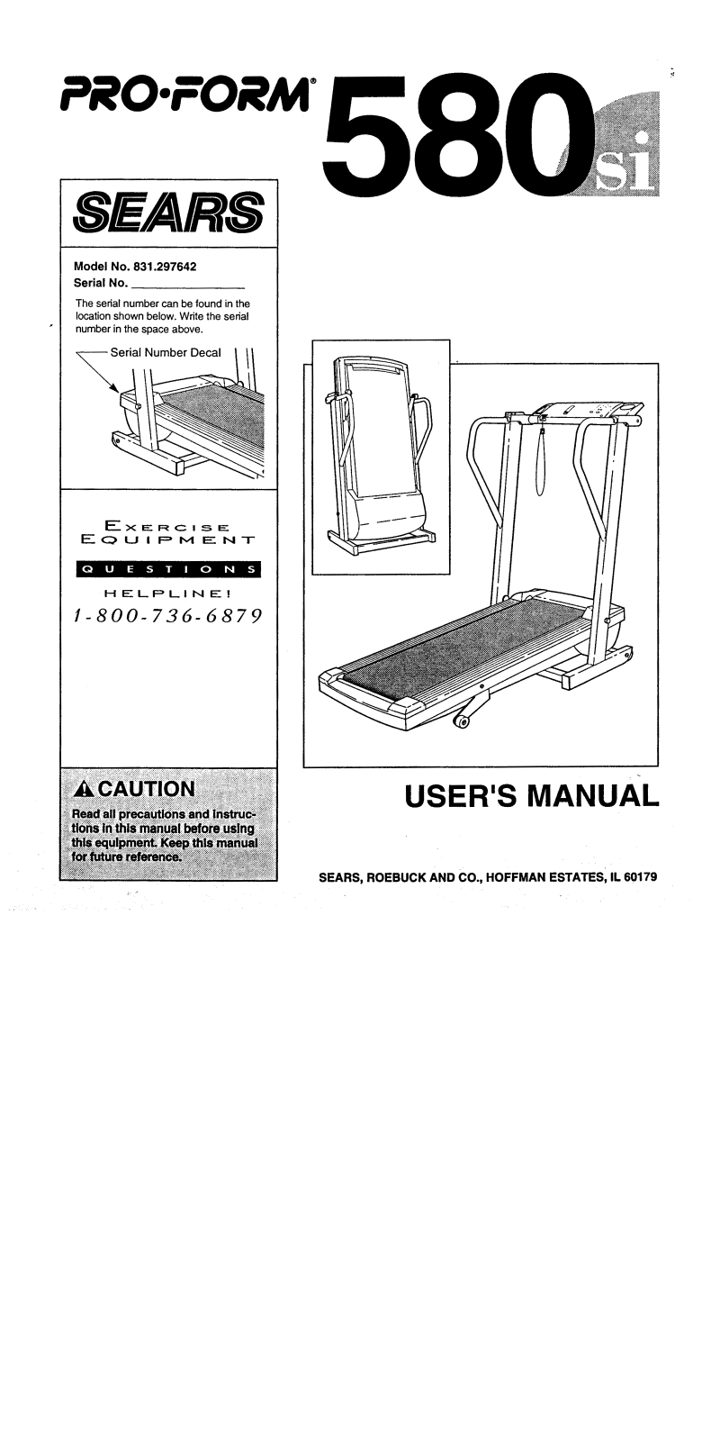 ProForm 297642 User Manual