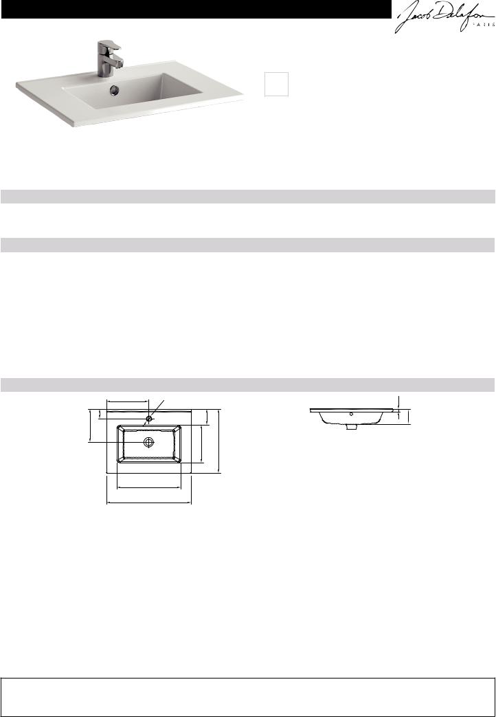 Jacob Delafon OLA EXSA112-00 User guide