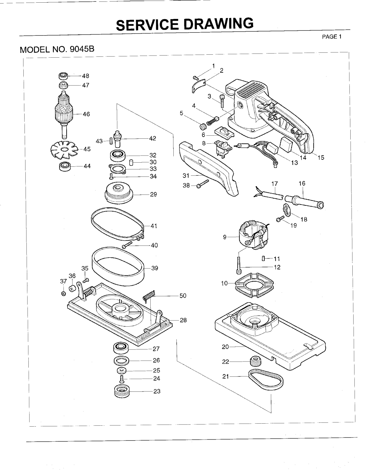 Makita 9045B User Manual