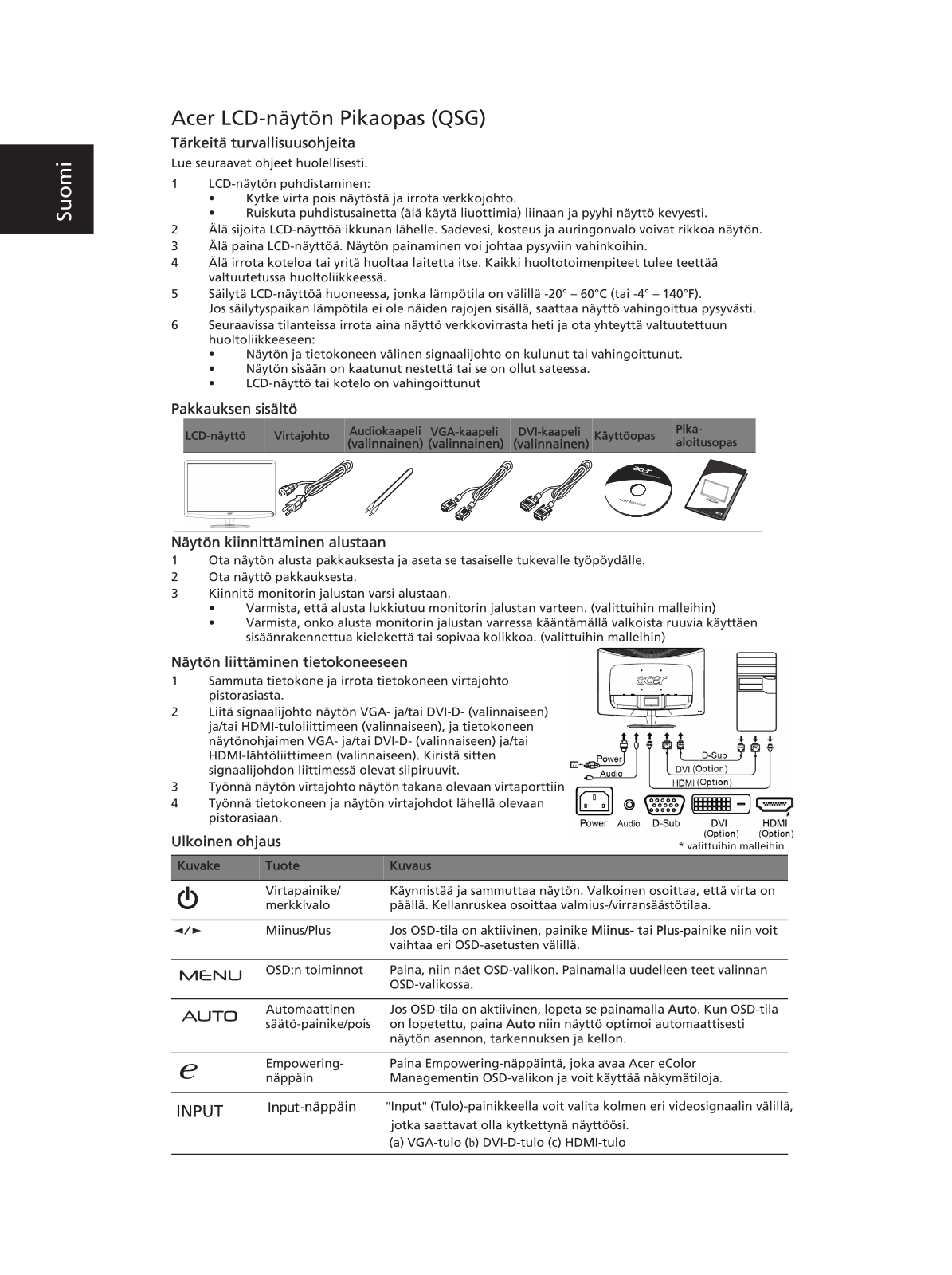 Acer H234H User Manual