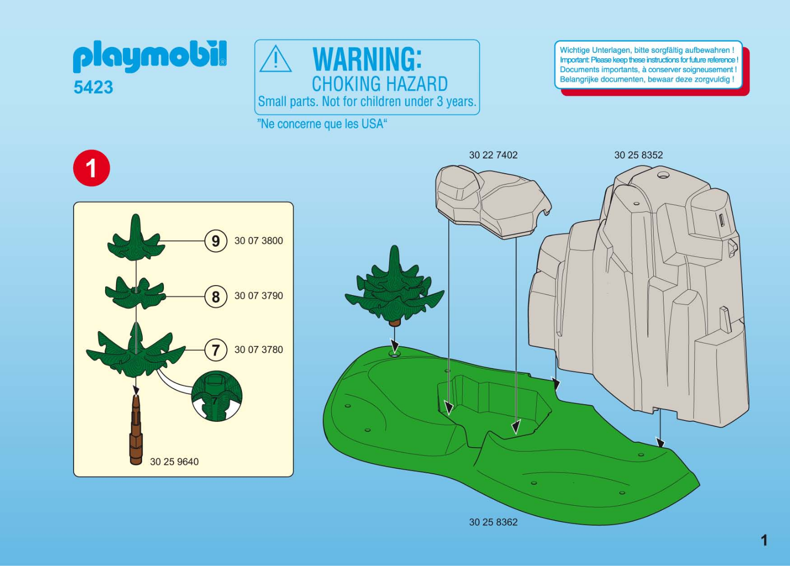 Playmobil 5423 Instructions