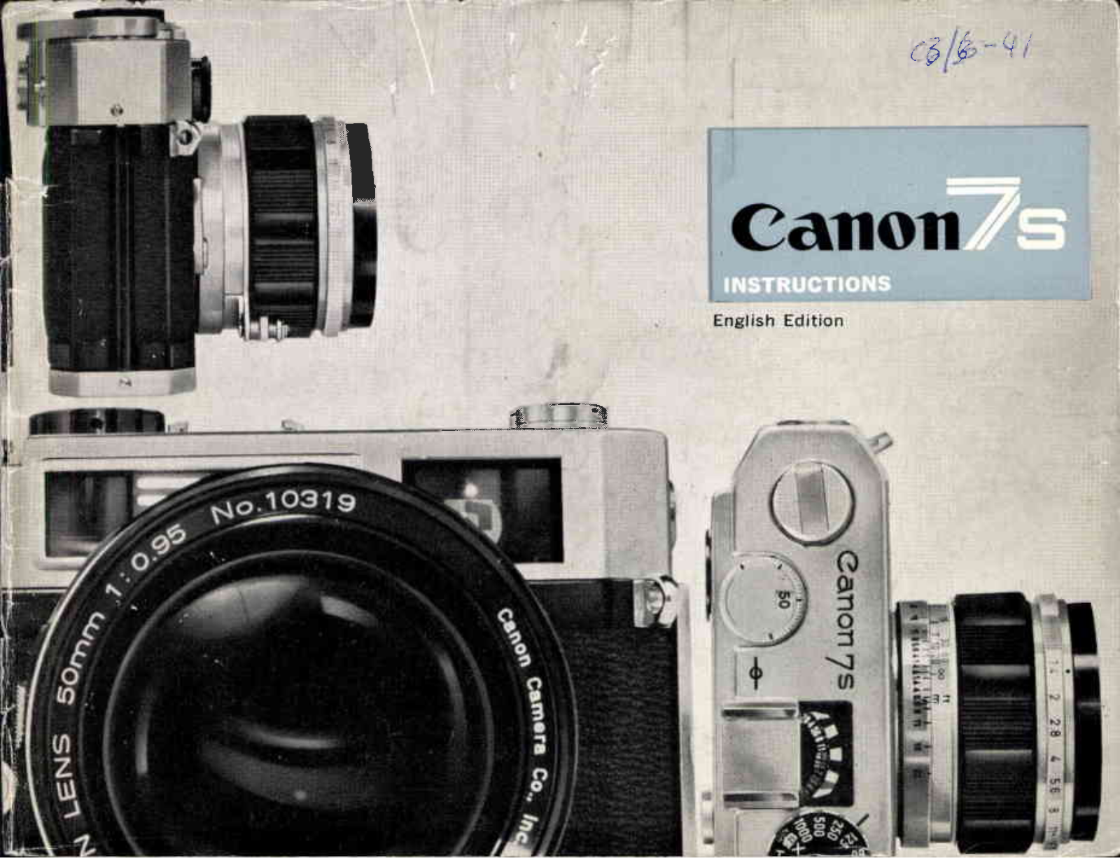 Canon 7S User Manual