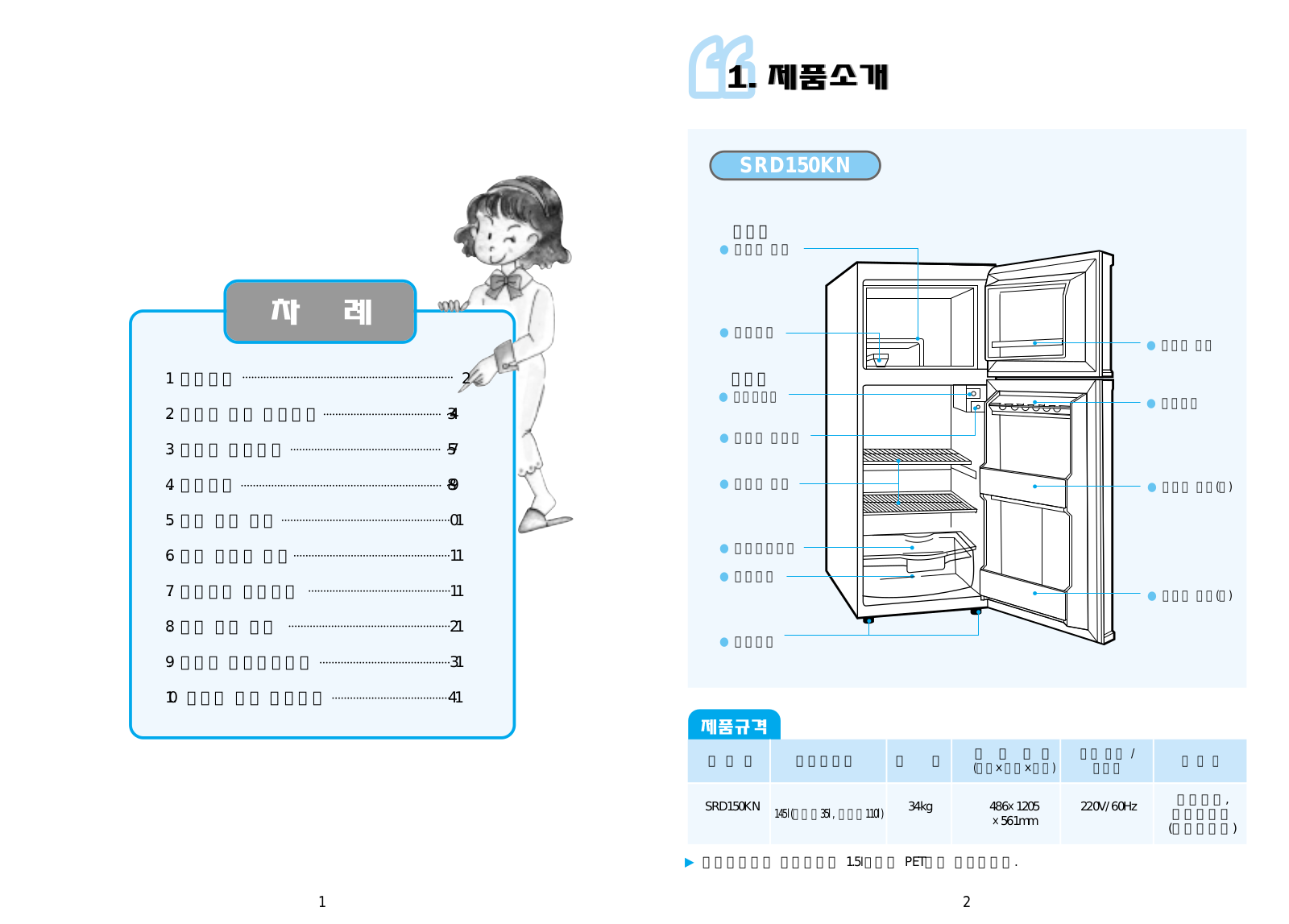 Samsung SR-D150KN User Manual