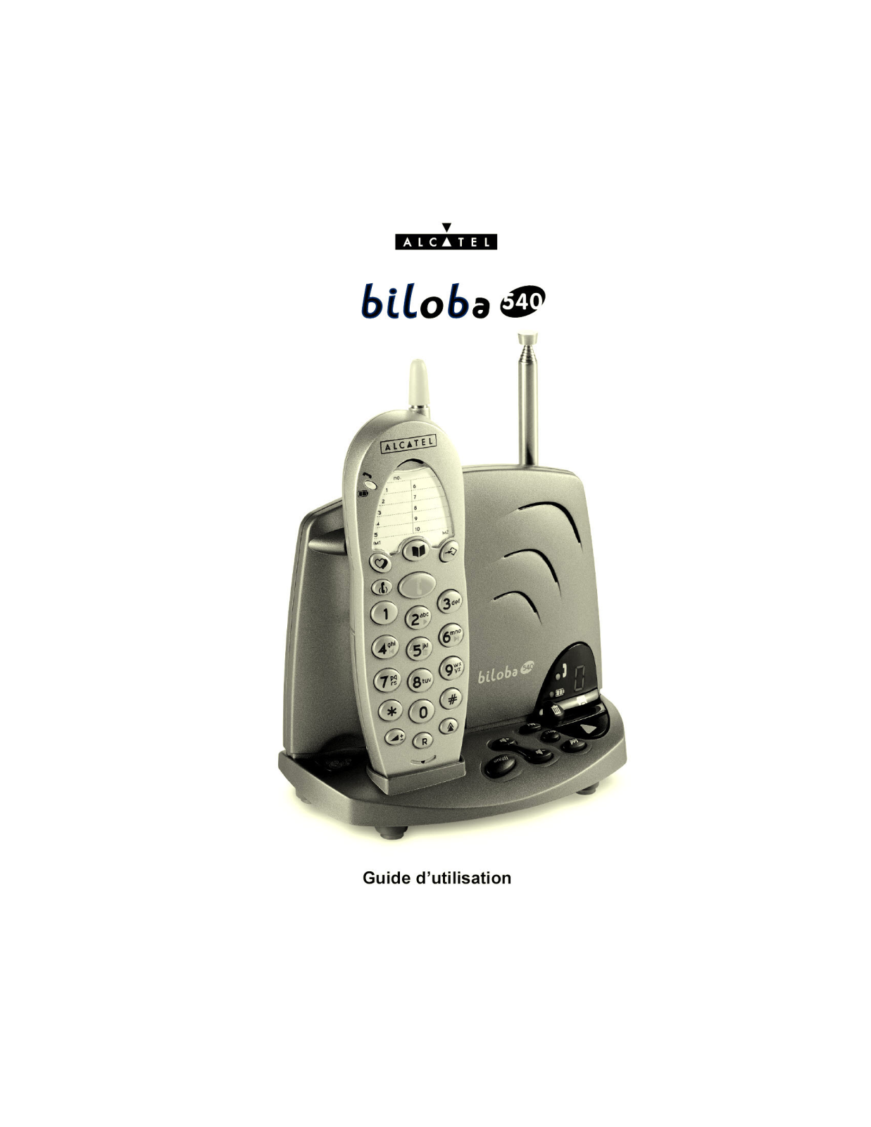 Alcatel BILOBA 540 User Manual