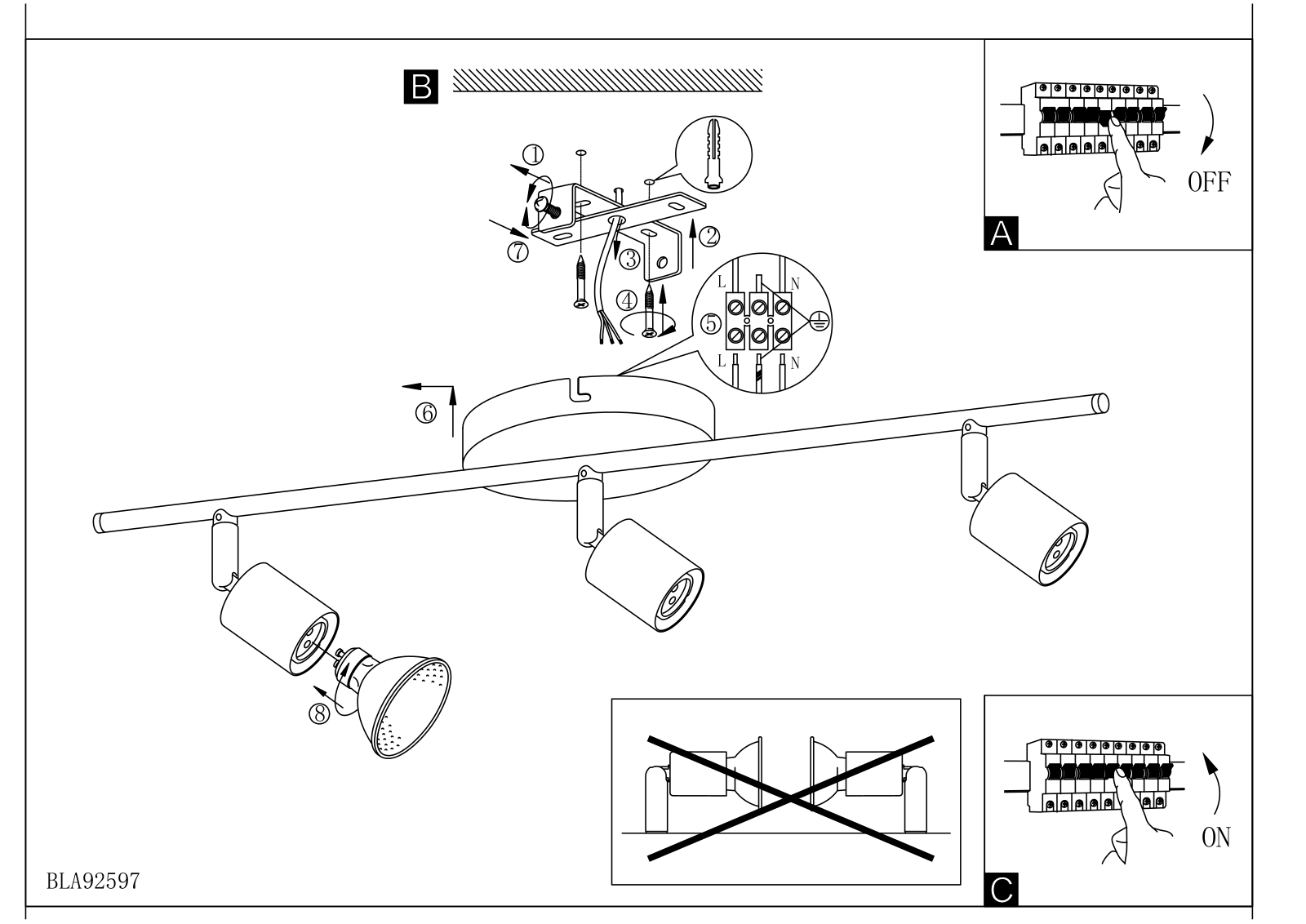 Eglo 92597 Service Manual