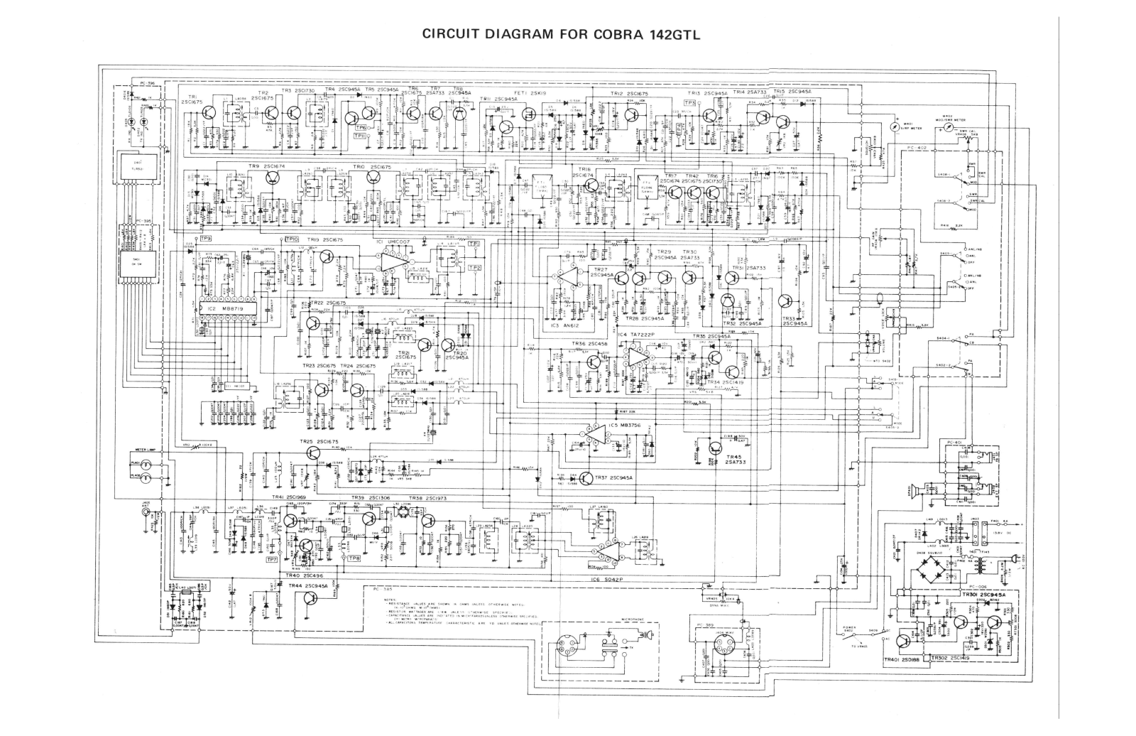 Cobra 142GTL User Manual