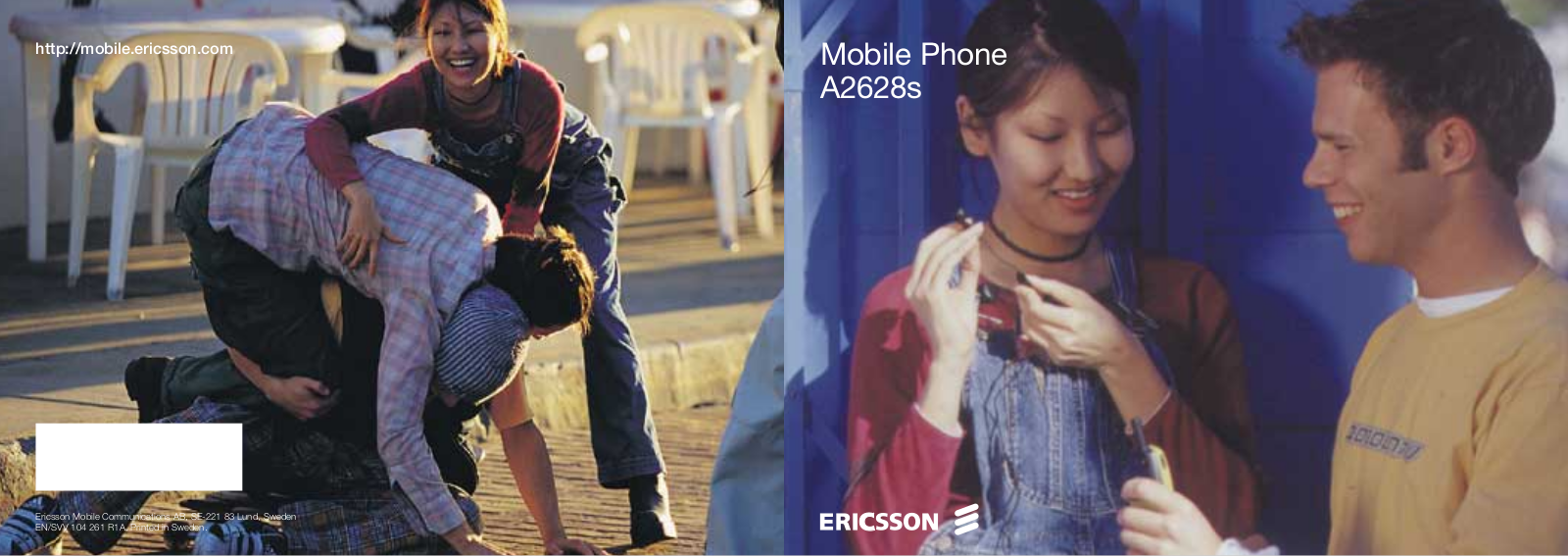 Ericsson A2628S User Manual