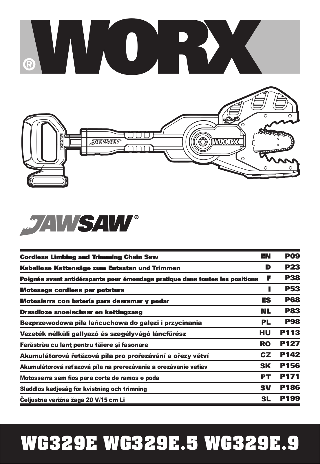 Worx WG329E, WG329E.5, WG329E.9 User guide - ManualMachine.com