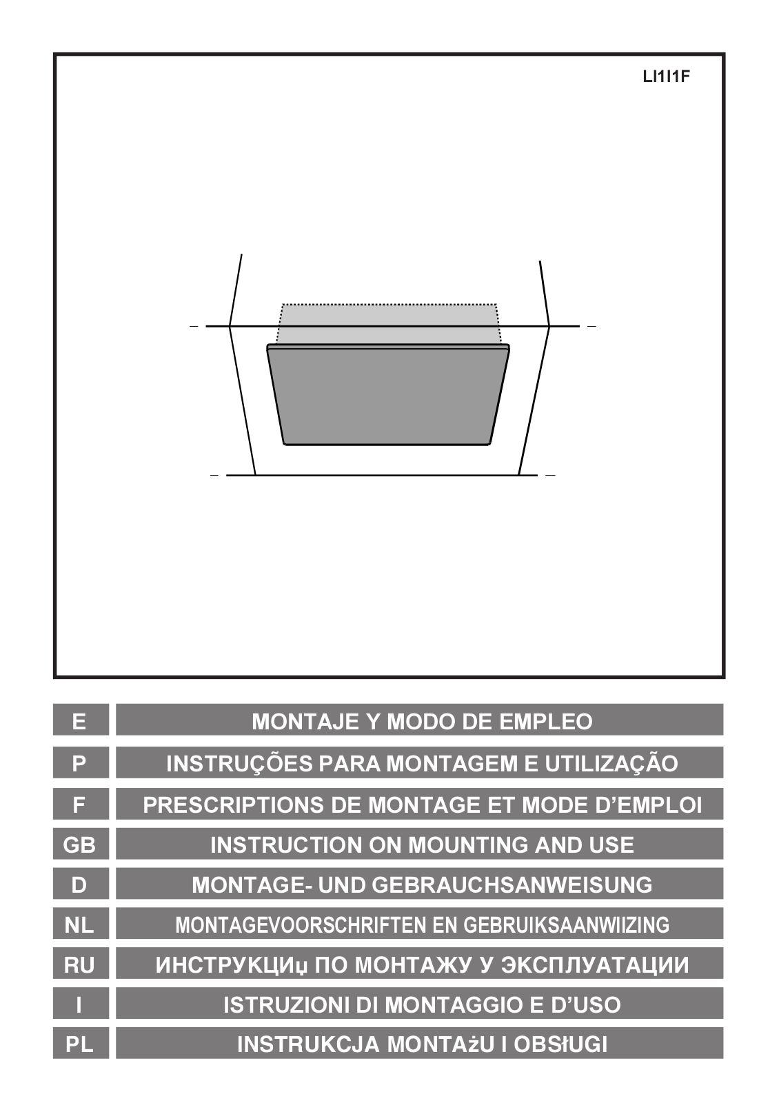 Whirlpool AKR 937 GY, AKR 622 GY, AKS 649 GY INSTRUCTION FOR USE